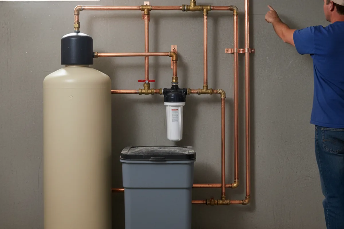 Whole-house water treatment system installed in Boerne